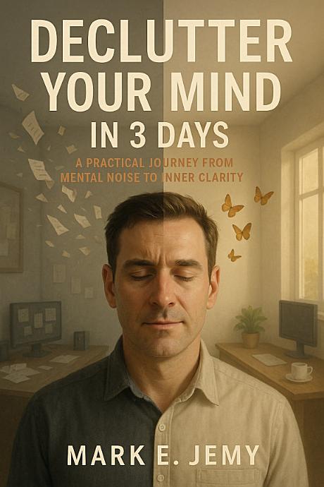 Cover for DECLUTTER YOUR MIND IN 3 DAYS: A 3-DAY PRACTICAL GUIDE TO CALM YOUR THOUGHTS, REDUCE STRESS, AND RECLAIM MENTAL CLARITY