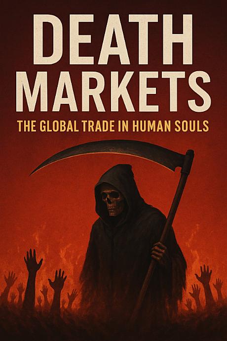 Cover for Death Markets: The Global Trade in Human Souls: Inside the Hidden Economies of Ghosts, Relics, and the Afterlife Industry