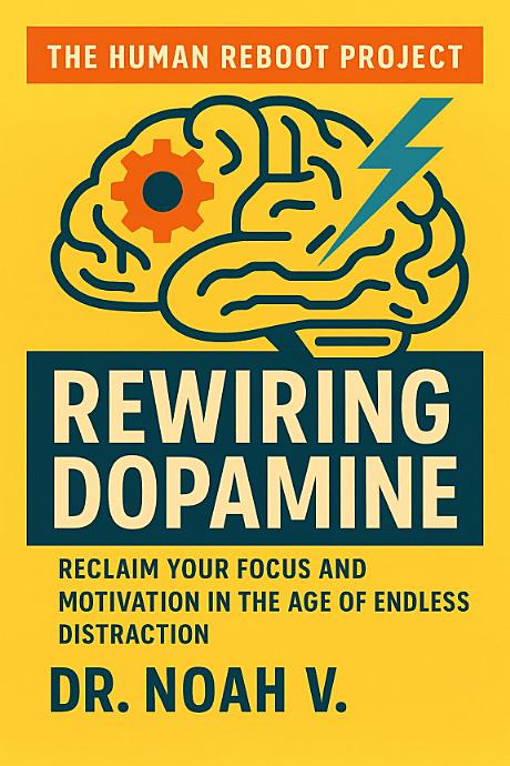 Cover for Rewiring Dopamine: RECLAIM YOUR FOCUS AND MOTIVATION IN THE AGE OF ENDLESS DISTRACTION